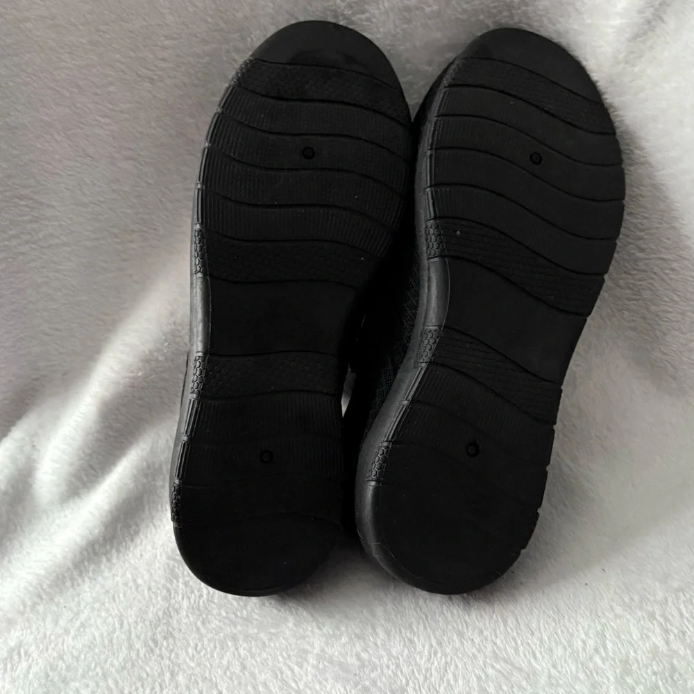 US Sports Comfort Men's Black Slip-On Shoes Size‎ 10 Loafers